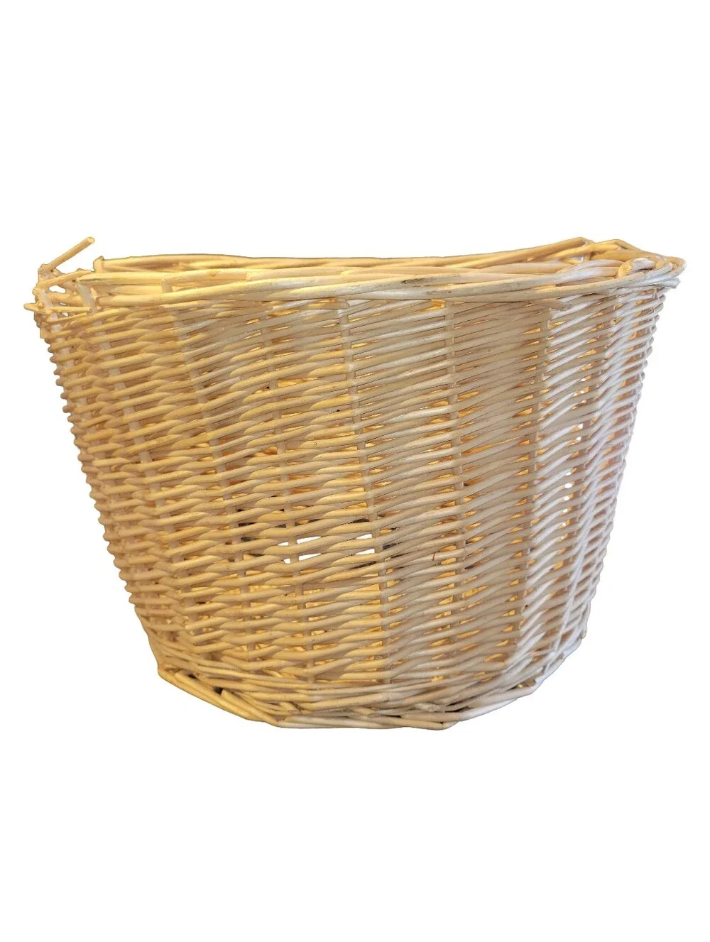 electra wicker bicycle basket Rattan Small Front it can be easily installed and can be fixed on almost any handlebars to maximize the load on objects and ensure safety Suitable for most adult bikes and childrens bikes Wicker Bicycle Baskets At Target